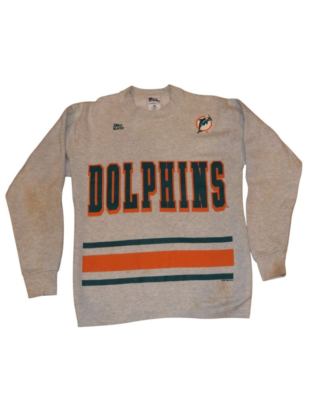 Vintage 1996 Dan Marino Miami Dolphins Pro Player Pullover Sweatshirt Youth XL